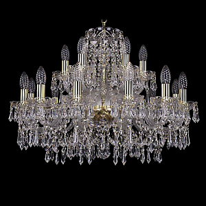 Подвесная люстра Bohemia Ivele Crystal 1403/12+6/240 G