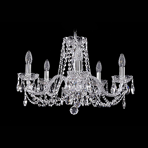 Подвесная люстра Bohemia Ivele Crystal 1402/5/195 Ni