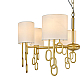 Подвесная люстра Indigo Amali 13026/7P Gold V000480