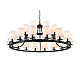 Подвесная люстра Newport 35524/C black+gold М0072059