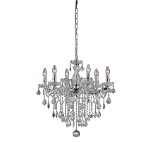 Подвесная люстра Ideal Lux Florian SP6 Cromo 035628
