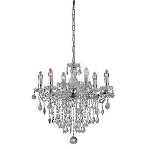 Подвесная люстра Ideal Lux Florian SP6 Cromo 035628
