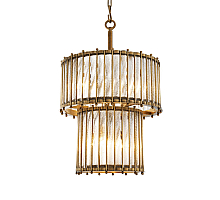Подвесная люстра Delight Collection Tiziano KG0907P-6 brass