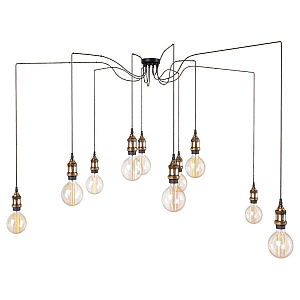 Люстра-паук LOFT IT Spider Loft1162A/10