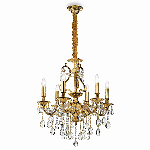 Подвесная люстра Ideal Lux Gioconda SP6 Oro 060507