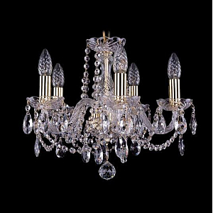 Подвесная люстра Bohemia Ivele Crystal 1402/5/141 G