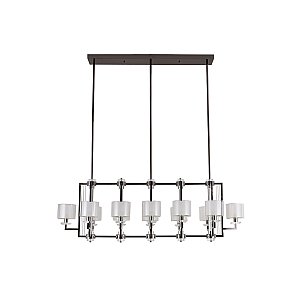 Подвесная люстра Newport 4400 4408+4/S black glossy М0068547