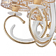 Подвесная люстра Arte Milano Florentia-1237 301237/5 Wh/Gd