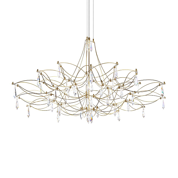Подвесная люстра Loft IT Mira 10590/1000 Gold Asfour