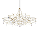 Подвесная люстра Loft IT Mira 10590/1000 Gold Asfour