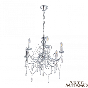 Подвесная люстра Arte Milano 345620/6 CR