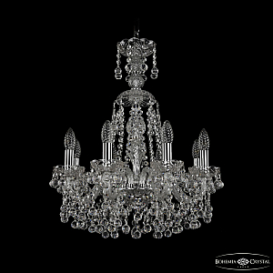 Подвесная люстра Bohemia Ivele Crystal 1409/8/160/XL-60 Ni