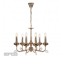 Подвесная люстра iLamp Dames 1020-6GD