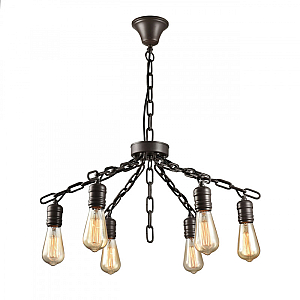 Подвесная люстра Toplight Kristen TL1181H-06BK