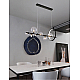 Подвесная люстра Delight Collection Art Deco Bubble KG1233P-7 black/clear