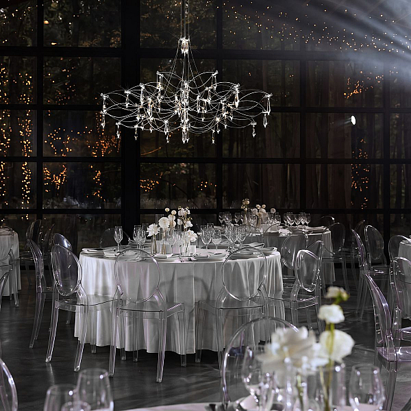Подвесная люстра Loft IT Mira 10588/800 Silver Asfour