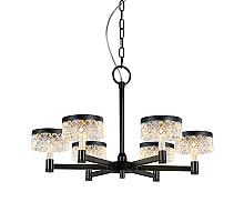 Подвесная люстра Delight Collection MD21020075 MD21020075-6A matt black