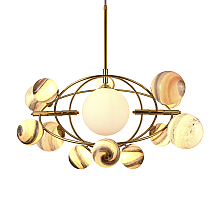 Подвесная люстра Delight Collection Planet KG1122P-13B brass