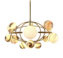 Подвесная люстра Delight Collection Planet KG1122P-13B brass