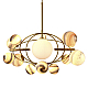 Подвесная люстра Delight Collection Planet KG1122P-13B brass