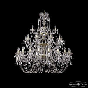 Подвесная люстра Bohemia Ivele Crystal 1402/20+10+5/460/3d G