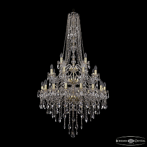 Подвесная люстра Bohemia Ivele Crystal 1415/16+8+4/300/h-155/3d G