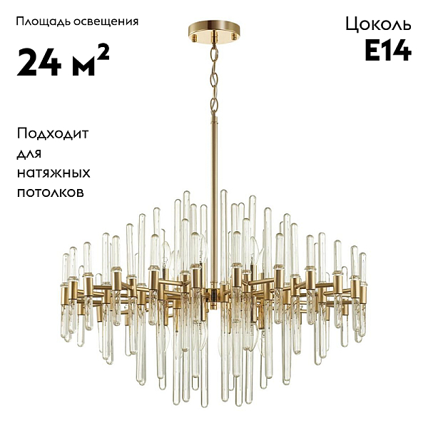 Подвесная люстра Odeon Light Hall Stika 4988/12