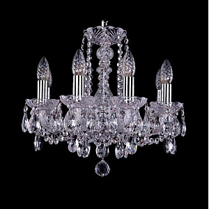 Подвесная люстра Bohemia Ivele Crystal 1402/8/141 Ni