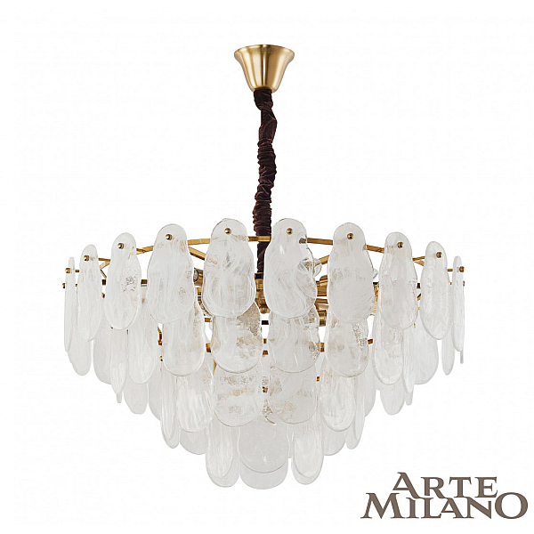 Подвесная люстра Arte Milano 2853.D750.H390.E14.18 G