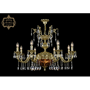 Подвесная люстра Art Classic 31.29.8.CK250SP.250GL.G.Sp.Amber.1E