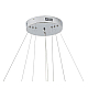 Подвесная светодиодная люстра Zortes RINGOLIGHT ZRS.33322.75C