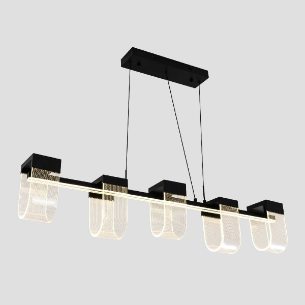 Подвесная люстра LED4U L7707-1200 BK Подвесная люстра LED4U L7707-1200 BK