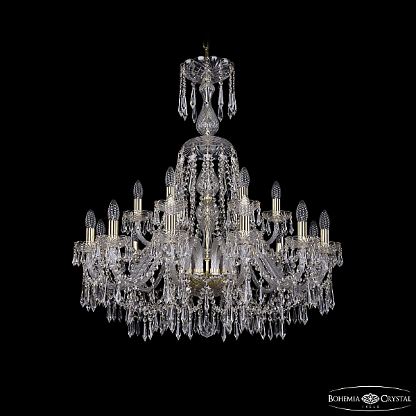 Подвесная люстра Bohemia Ivele 1403/12+6/300/XL-95 G