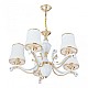 Подвесная люстра Arte Milano Florentia-3987 303987/5 Wh/Gd