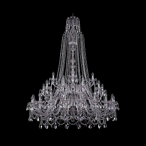 Подвесная люстра Bohemia Ivele Crystal 1411/20+10+5/460/XL-175/2d Ni