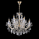 Подвесная люстра Crystal Lux CRISTELLE SP8+4 GOLD