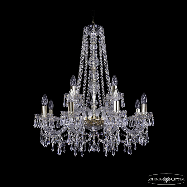 Подвесная люстра Bohemia Ivele 1403/8+4/240/h-76 G