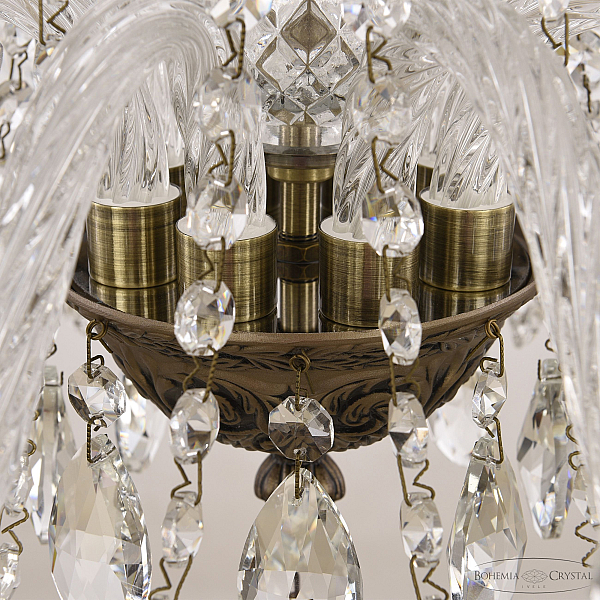 Подвесная люстра Bohemia Ivele Crystal AL16302/8/195 SGB