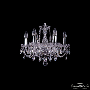 Подвесная люстра Bohemia Ivele Crystal 1402/6/141 Ni