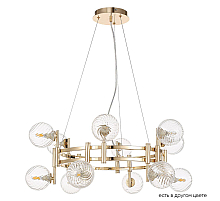 Подвесная люстра Crystal Lux LUXURY SP12 GOLD