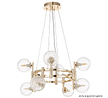Подвесная люстра Crystal Lux LUXURY SP8 GOLD