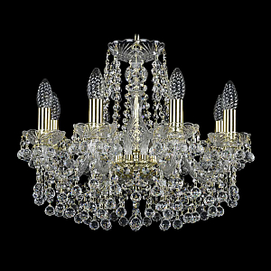 Подвесная люстра Bohemia Ivele Crystal 1409/8/160 G