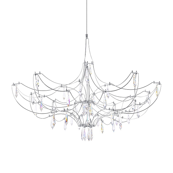 Подвесная люстра Loft IT Mira 10589/900 Silver Asfour