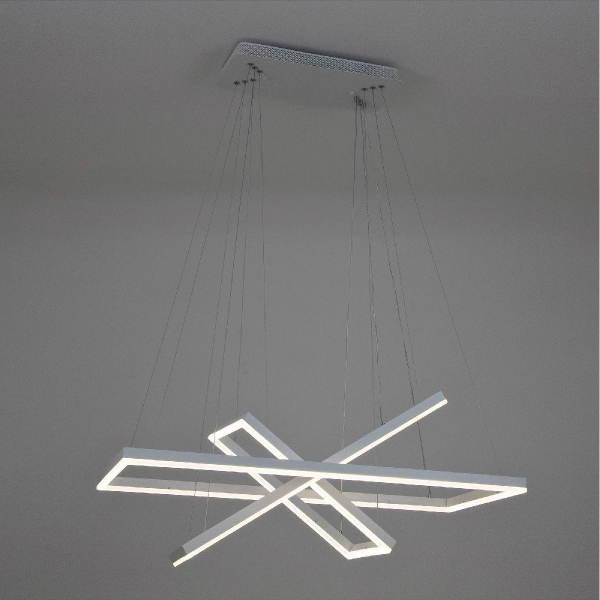 Подвесная люстра LED4U L11001-3HL WH Подвесная люстра LED4U L11001-3HL WH