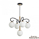 Подвесная люстра Arte Milano Neapol73808 273808/4+1 BK/GD