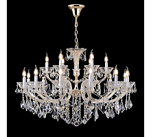 Подвесная люстра Crystal Lux CRISTELLE SP12+6 GOLD
