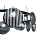 Подвесная светодиодная люстра Stilfort Relux 4008/02/08P