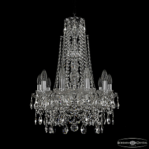 Подвесная люстра Bohemia Ivele Crystal 1411/10/141/XL-66 Ni