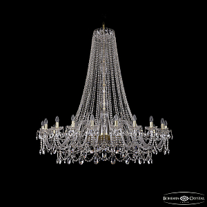 Подвесная люстра Bohemia Ivele Crystal 1411/20/530/h-157 G