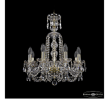 Подвесная люстра Bohemia Ivele Crystal 1402/8/160/XL-59 G